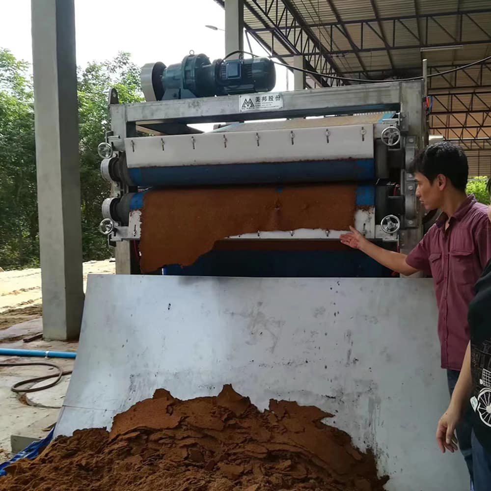 Cassava residue pressing