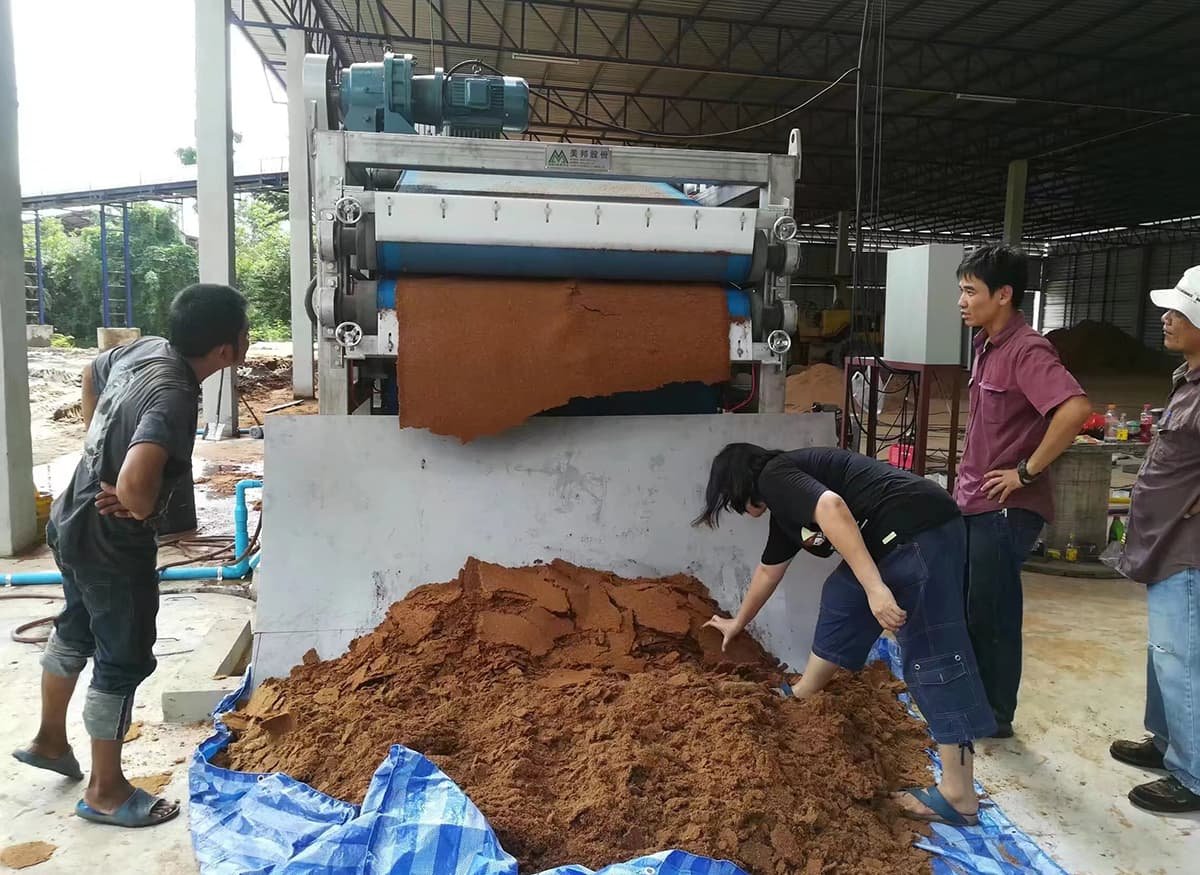 cassava belt press